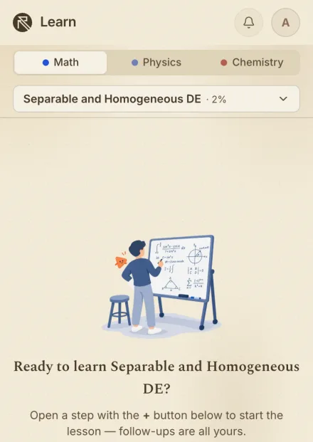 Learn: ready to learn Definite Integral Basics, step 1